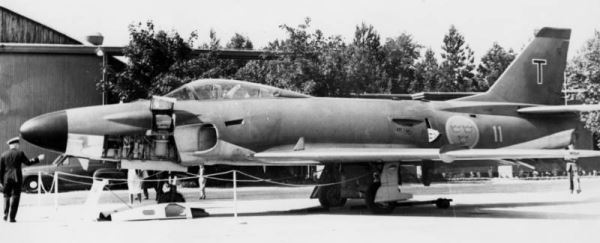 Saab 32 Lansen. На голову выше